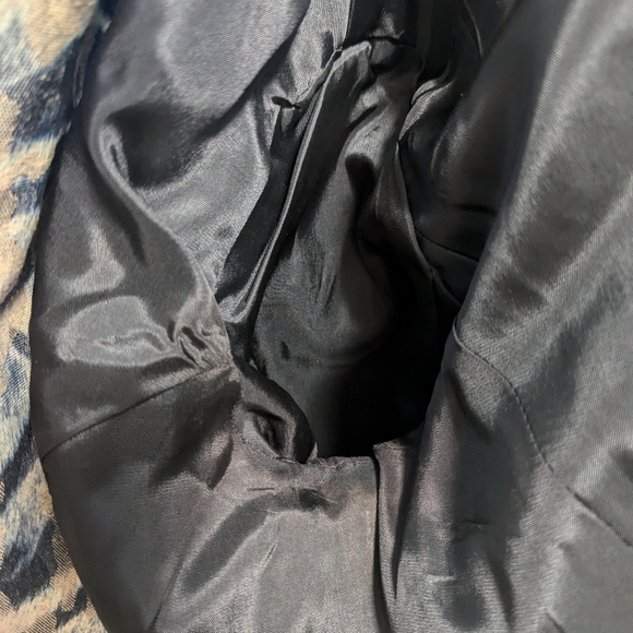 Giancarlo Ferrari Petite Women's Zip-Front Abstract Animal Print Jacket,Multi, 8 - Picture 12 of 13